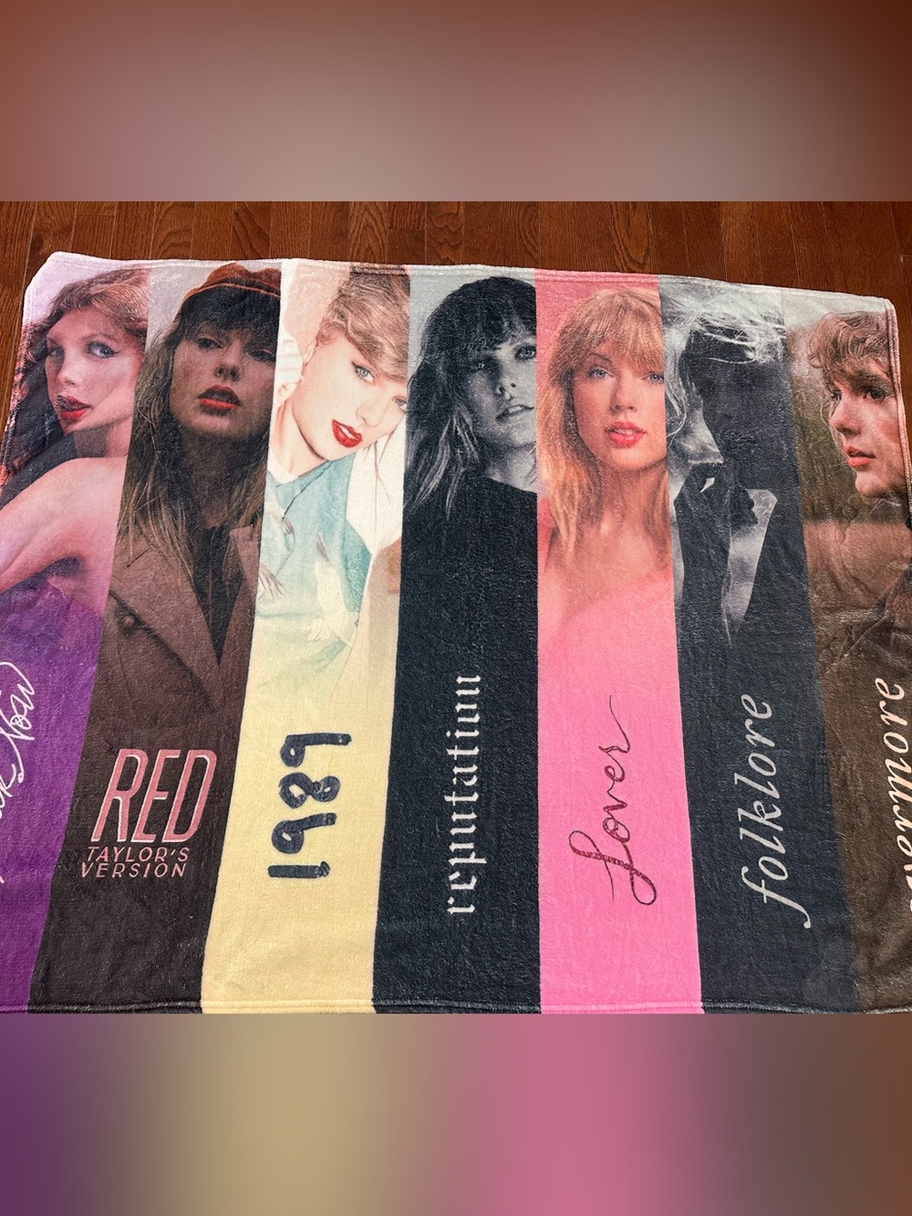 Taylor Swift Blanket | The Eras Collection | Cozy Throw